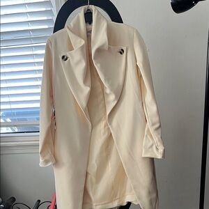 Forever 21 Elegant Beige Trench Coat